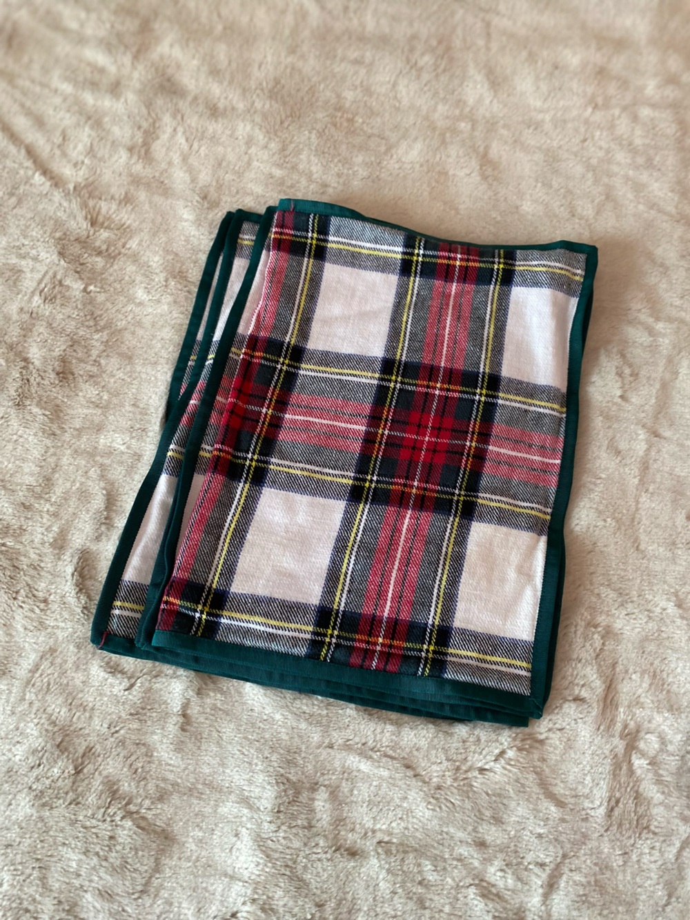 Williams Sonoma set of 3 Christmas theme placemats